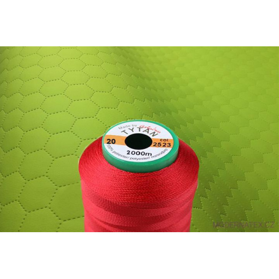 Fils à coudre d'ameublement TYTAN 20 2000 m couleur rouge 2523