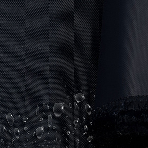 Tissu extérieur Imperméable PVC Codura 1680D, 546 g/m², 150 cm, Noir