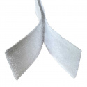 Bande adhésive auto-agrippante crochet et boucle Blanche, longueur 50 cm, largeur 50 mm