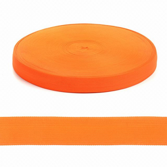 Lemovací proužek  PES 20 mm  barva neo pomerančová