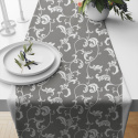 Tissu coton au métre imprimé Oriental gris 307