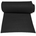 Technický filc 6 mm, farba čierna, metráž 150 cm