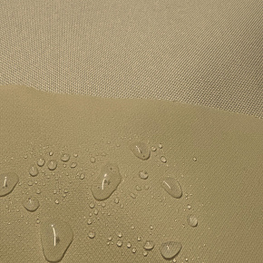 Tissu extérieur Imperméable PVC Codura 600D, 360 g/m², 150 cm, Beige