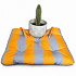 Coussin de jardin étanche Oxford, 40 × 40 cm