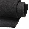 Feutrine technique 10 mm, 1300 g/m², largeur 100 cm, noir