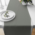 Tissu en coton uni au mètre, 125 g/m², largeur 160 cm, gris foncé 