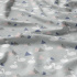 Tissu coton au métre imprimé Cygnes couleur gris