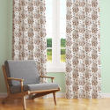 Tissu coton au métre imprimé Oriental cappuccino