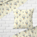 Tissu coton au métre imprimé Oriental blanc