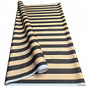 Tissu d'extérieur pour transats et hamacs de jardin Beige-Chocolat 5 cm