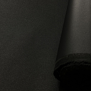 Tissu extérieur imperméable PVC Codura 600D, 360 g/m², 150 cm, Noir