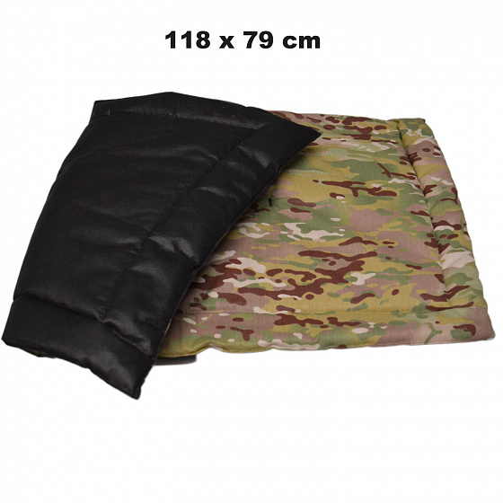 Tapis pour chien 118x79 cm couleur Noire