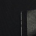 Nepremokavá látka Kodura Nylon 1000D, farba čierna, metráž 150 cm