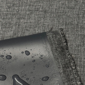Tissu extérieur Imperméable PVC Codura 600D, 430 g/m², 150 cm, Denim Graphite