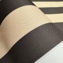 Vonkajšia látka na záhradné lehátka a hojdacie siete farba Béžovo-Chokoladová 5 cm