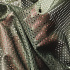 Tissu filet mesh khaki au mètre, maille fine 2 × 2 mm, 60 g/m², largeur 150 cm