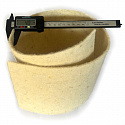 Feutre de laine 4 mm, 600 g/m², largeur 150 cm, ecru