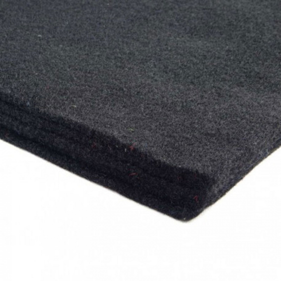 Feutrine décoration 3 mm, 300 g/m², largeur 150 cm, noir