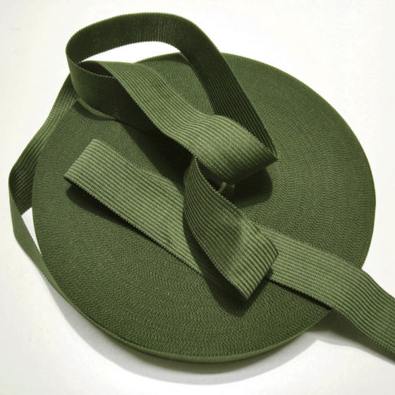 Lemovací proužek  PES 20 mm  barva khaki