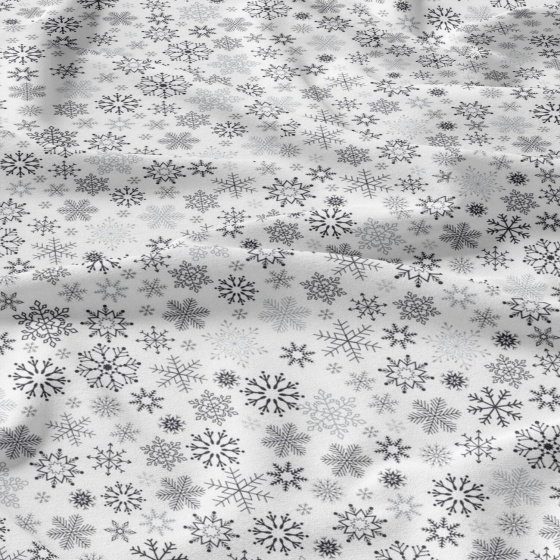 Tissus en coton de Noël au mètre, 160 cm motif Noël 380