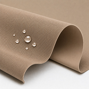 Tissu extérieur Imperméable PVC Codura 600D, 360 g/m², 150 cm, Cappuccino