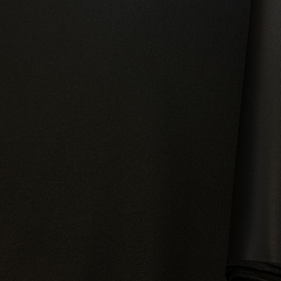 Tissu extérieur imperméable PVC Codura 600D, 360 g/m², 150 cm, Noir