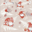 Tissus en coton de Noël au mètre, 160 cm motif Noël 1133-3