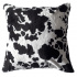 Housse de coussin déco 40x40 cm, Noir