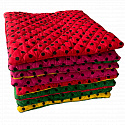 Coussin-40x40x2-cm-Noir-point-jaune