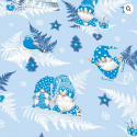 Tissus en coton de Noël au mètre, 160 cm motif Noël 1133-3