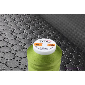 Fils à coudre d'ameublement TYTAN 40 1000 m couleur verte 2519