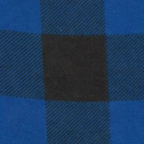 Tissu flanelle de coton à careaux 4x4 cm bleu-noir Tissu flanelle de coton à careaux 4x4 cm bleu-noir