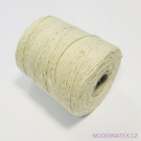 Ficelle en Jute couleur blanche 31 m