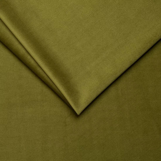 Tissu d'ameublement velours Tiffany est super doux et lisse, Pet Proof, Olive