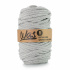Cordons tressé coton 9 mm, 50 m, couleur gris 040