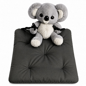 Coussin d'assise de jardin Oxford graphite, 40 × 40 cm Coussin d'assise de jardin Oxford graphite, 40 × 40 cm