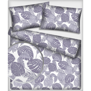 Tissu en coton au mètre, 125 g/m², largeur 160 cm, imprimé à jungle sur fond gris