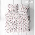 Linge de lit en coton avec fermeture, couleur Blanche, 140x200 cm 