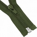 Fermeture à glissière en spirale Khaki 5 mm longueur 100 cm