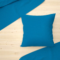 Tissu en coton uni au mètre, 125 g/m², largeur 160 cm, turquoise