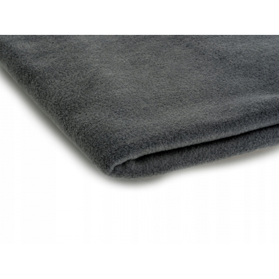 Tissus polaire, 200 g/m², pour loisirs créatifs gris fonce 11