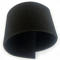Feutrine technique 10 mm, 1300 g/m², largeur 100 cm, noir