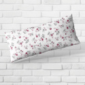 Linge de lit en flanelle avec fermeture, couleur Blanche, 140x200 cm