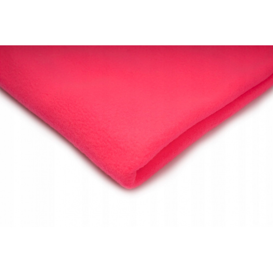 Tissus polaire, 200 g/m², pour loisirs créatifs neon framboise 50