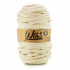 Cordons tressé coton 9 mm, 50 m, couleur ecru 020