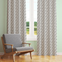 Tissu coton au mètre, 125 g/m², largeur 160 cm, imprimé Galaxie noir et blanche