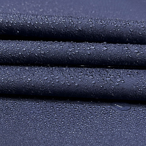 Tissu anti UV-WR extérieur, 250 g/m², 150 cm, au mètre couleur Bleu marine