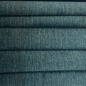 Tissu d'ameublement en velours doux au toucher, Breeze Azur 