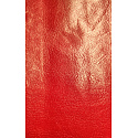 Ekokůže glazovaná  barva ČERVENÁ