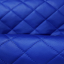 Simili cuir matelassé 5X5 cm, 540 g/m², largeur 145 cm, chaber